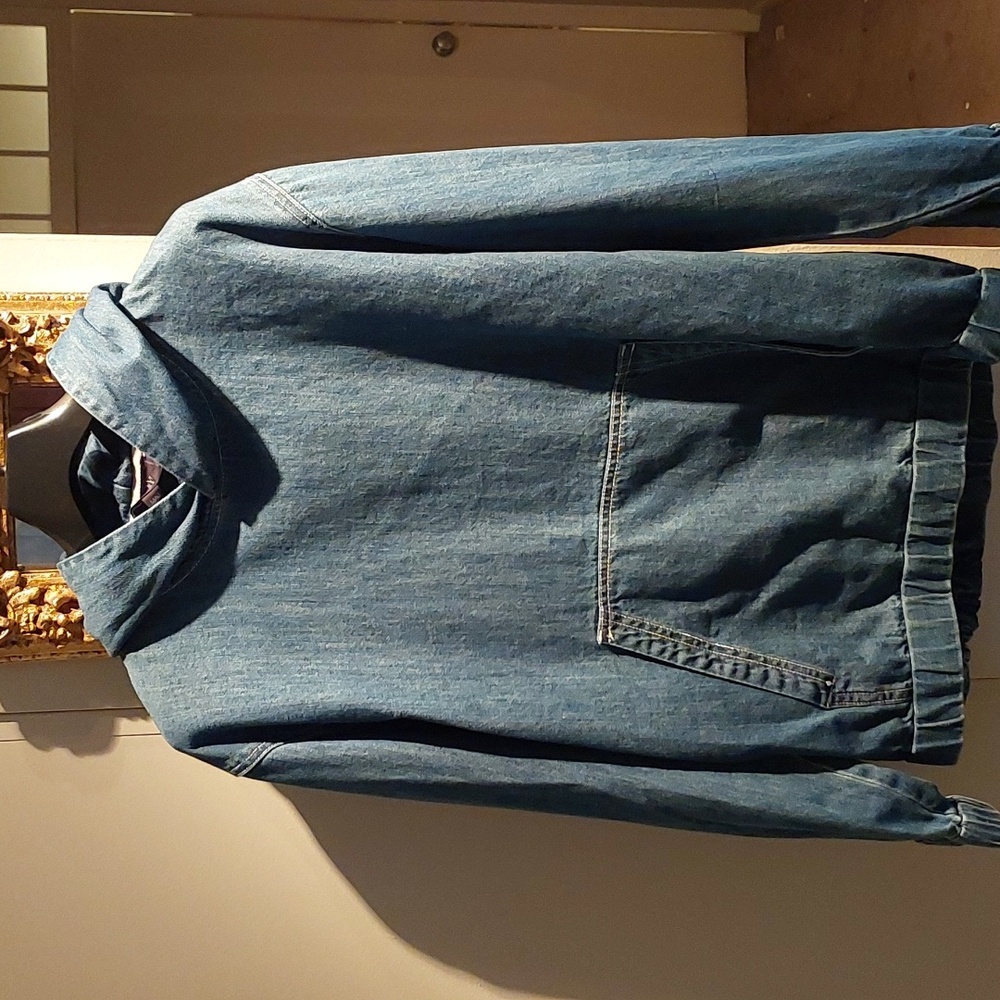 Denim Hoodie